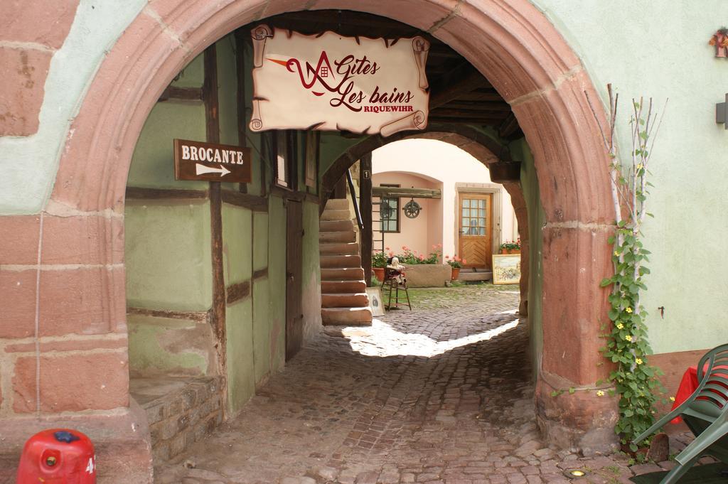 Gites Les Bains Riquewihr Exteriör bild